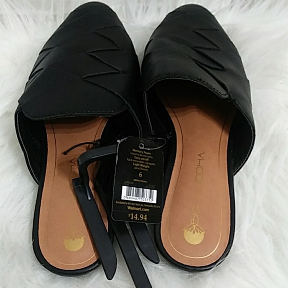 NWT BIG BUDDHA Memory Foam Slide Flats - Picture 2 of 5